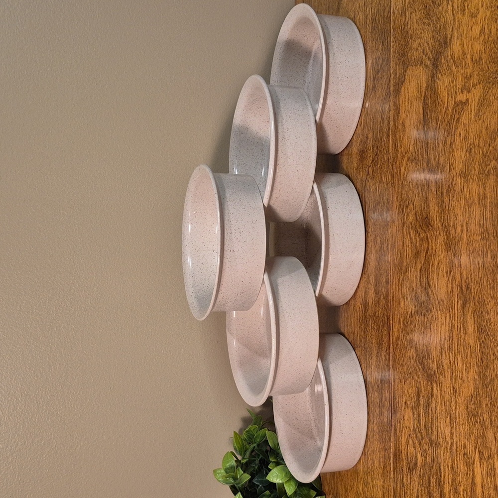 GOVANCROFT STONEWARE OF SCOTLAND 1970s 'Lunar' Bowls, Set Of 6